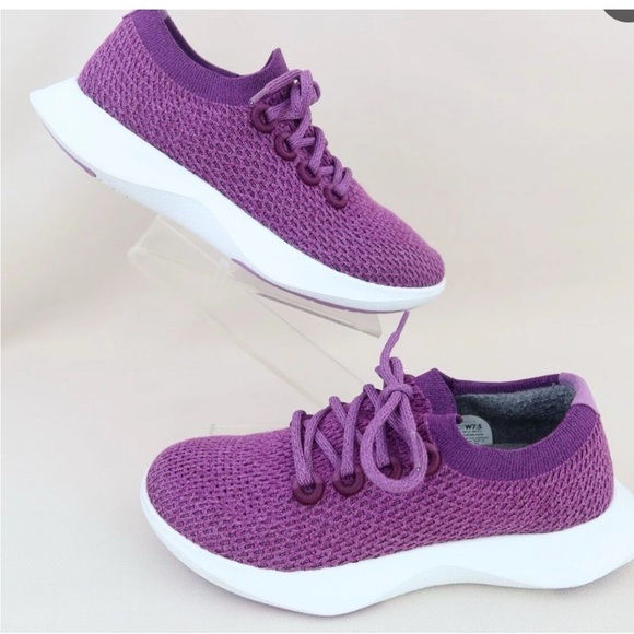 Allbirds Tree Dasher 2 Athletic Sneakers Running Shoes Purple Women  W 9.5 - Picture 2 of 7